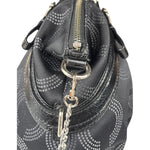 Coach Vinatge Madison Dotted Op Art Sophia Satchel Two-Way Bag