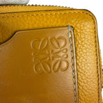 Loewe Honey Yellow/Sunflower Leather Bicolor Card Holder