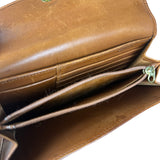 Coach Vintage Brown Leather Long Wallet