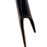 Yves Saint Laurent Black Patent Leather Uptown Pouch