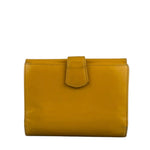Loewe Vintage Yellow Leather Bifold Wallet