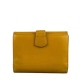 Loewe Vintage Yellow Leather Bifold Wallet