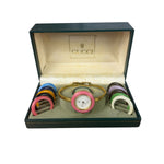 Gucci Interchangeable Bezel Watch 12 Bezels