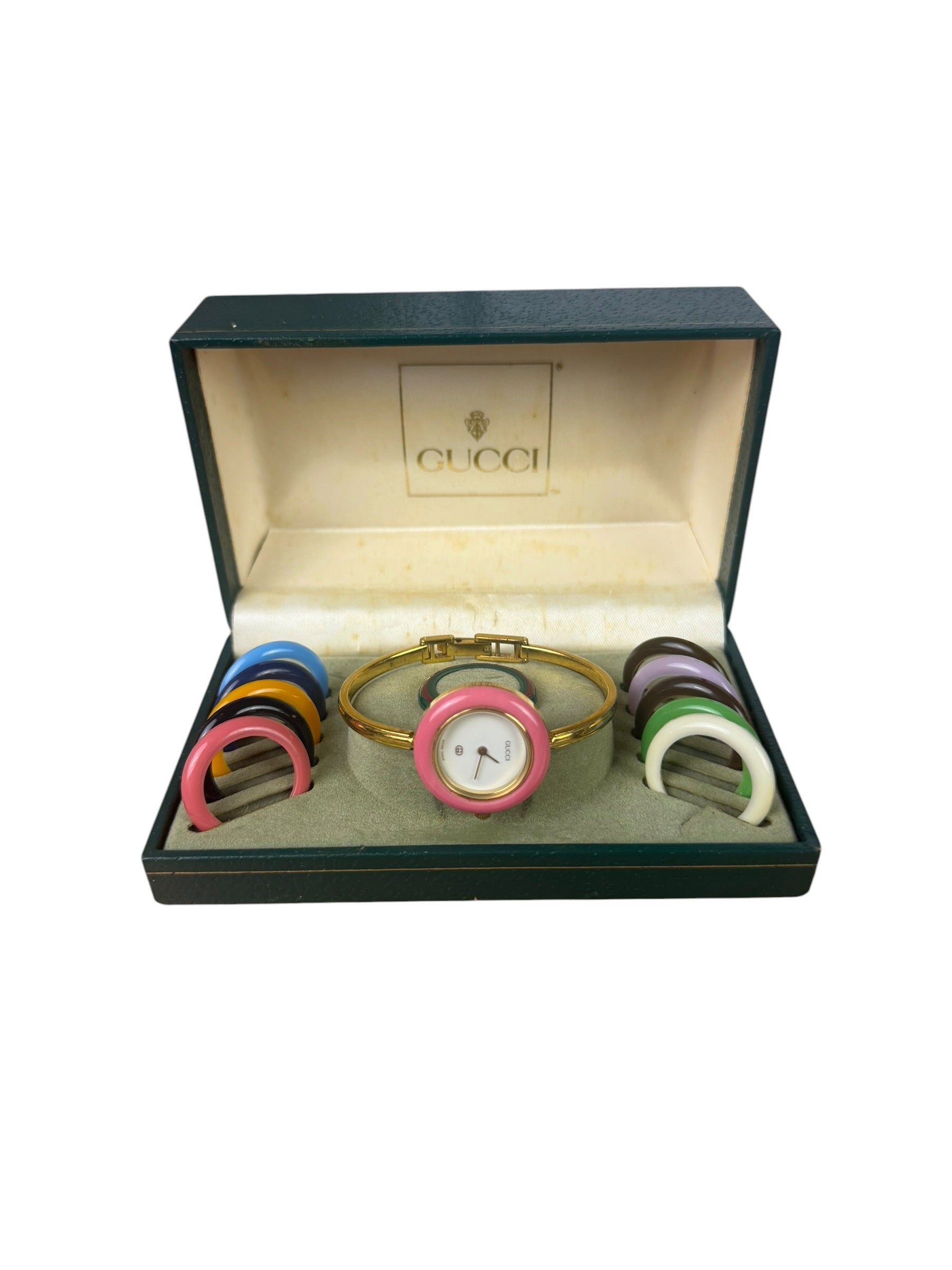Gucci Interchangeable Bezel Watch 12 Bezels