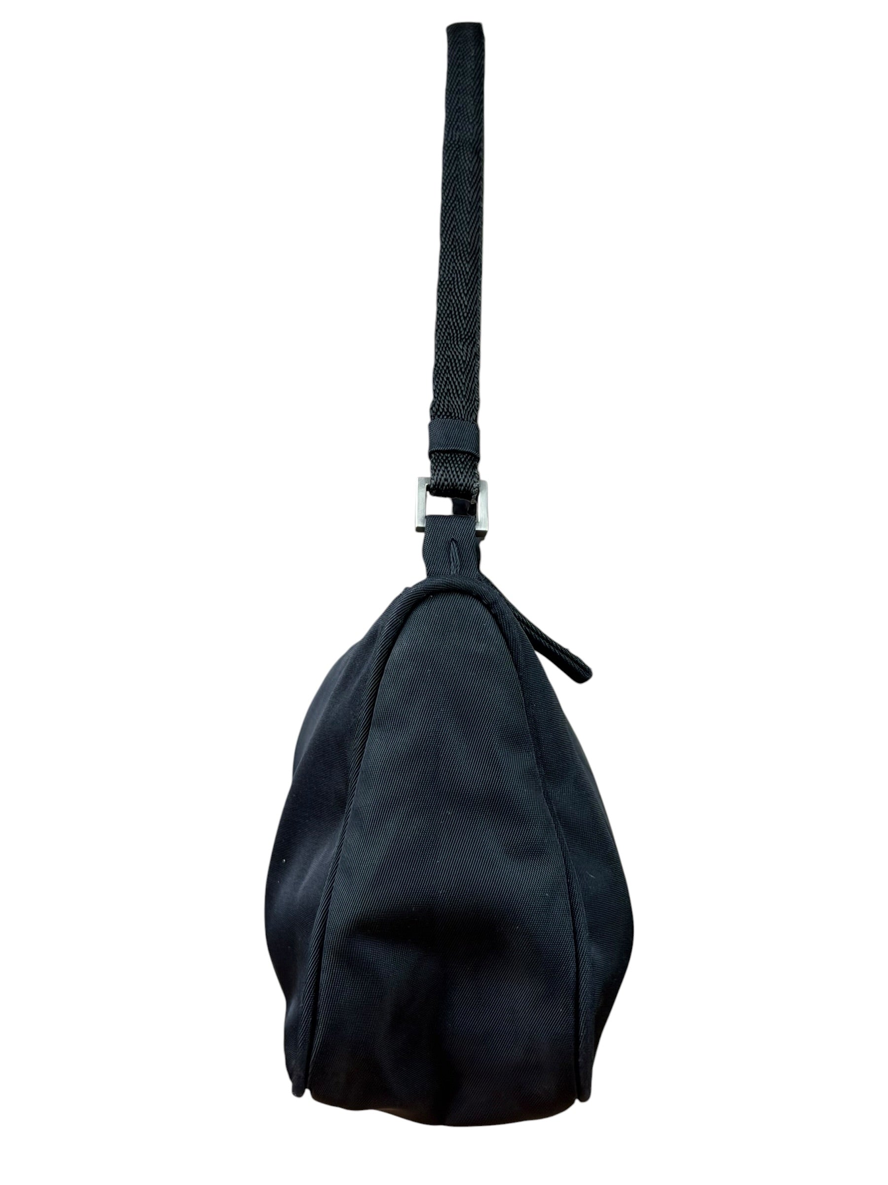 Prada Black Nylon Pochette