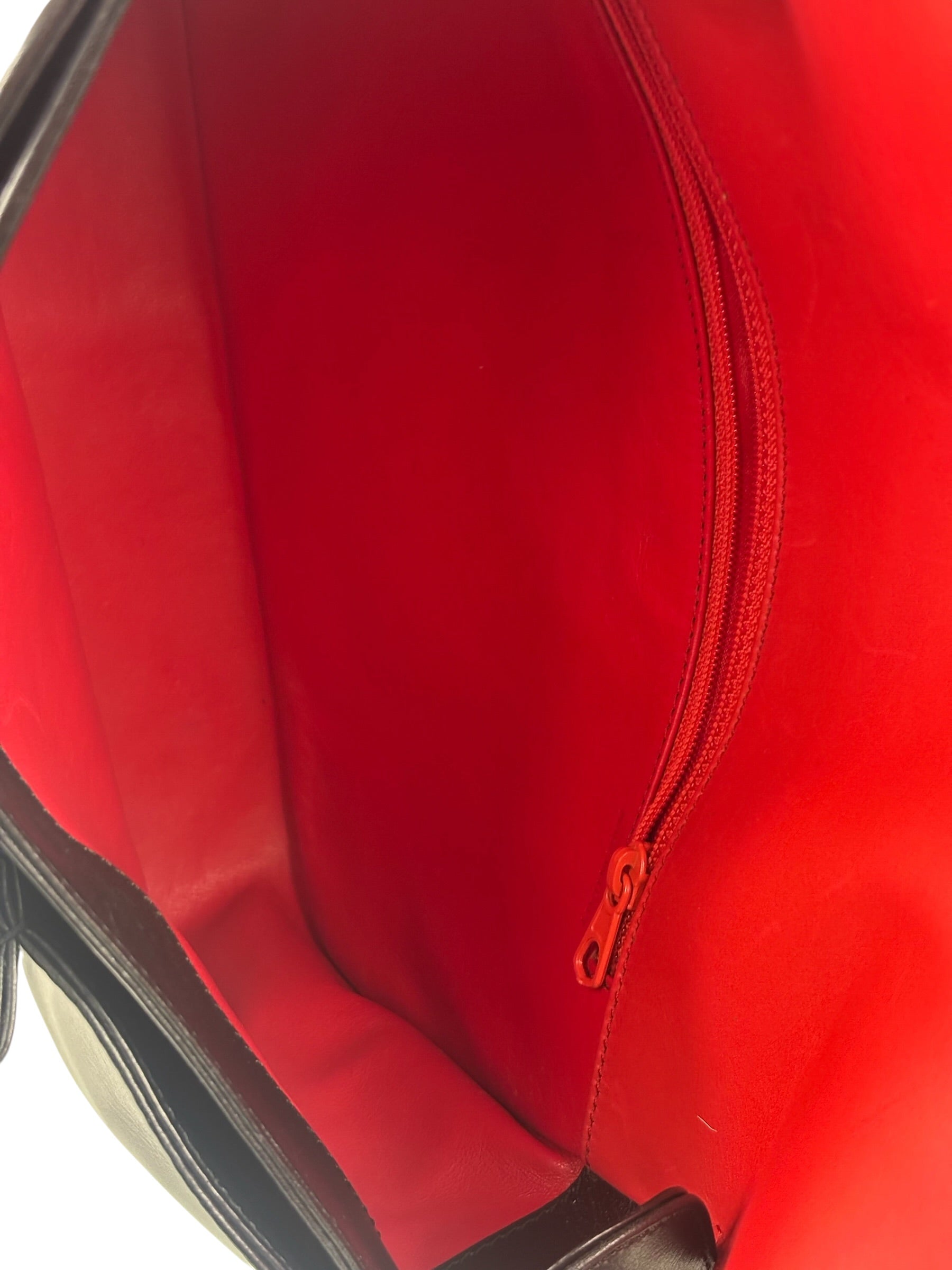 Cartier Must De Vintage Black Panthere Shoulder Bag