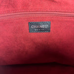 Chanel Black Patent Chocolate Bar Shoulder Bag '02