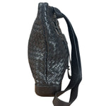 Bottega Veneta Black Intrecciato weave Shoulder bag