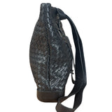 Bottega Veneta Black Intrecciato weave Shoulder bag