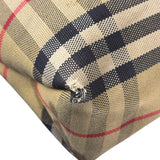 Burberry Vintage Nova Check Canvas Shoulder Tote