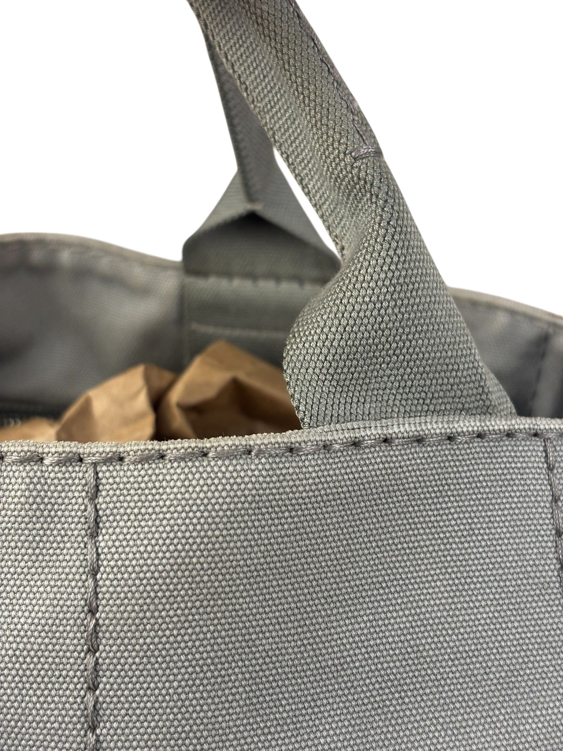 Prada Grey Canapa Hand/Tote Bag