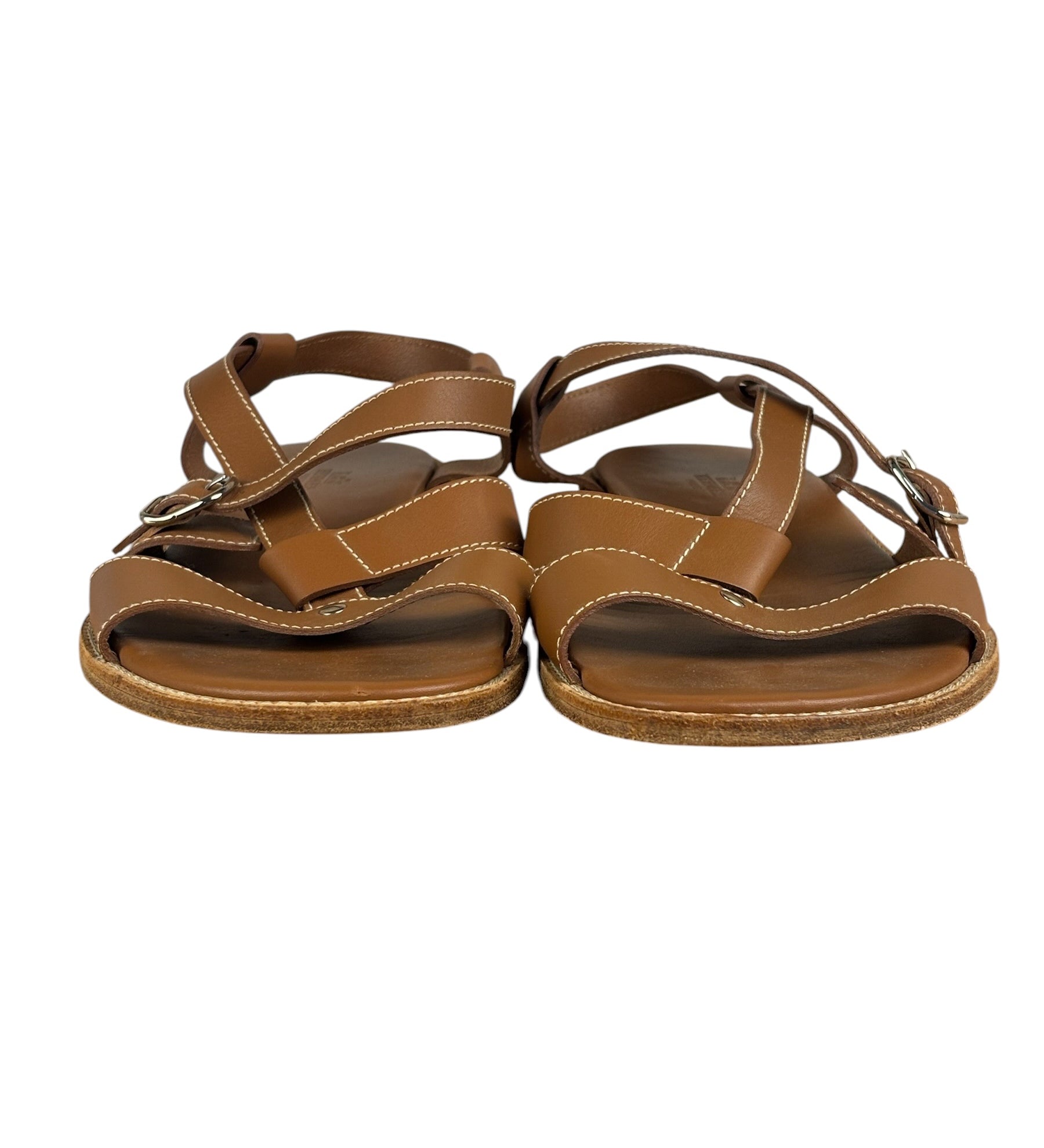 Hermes Leather Sandals