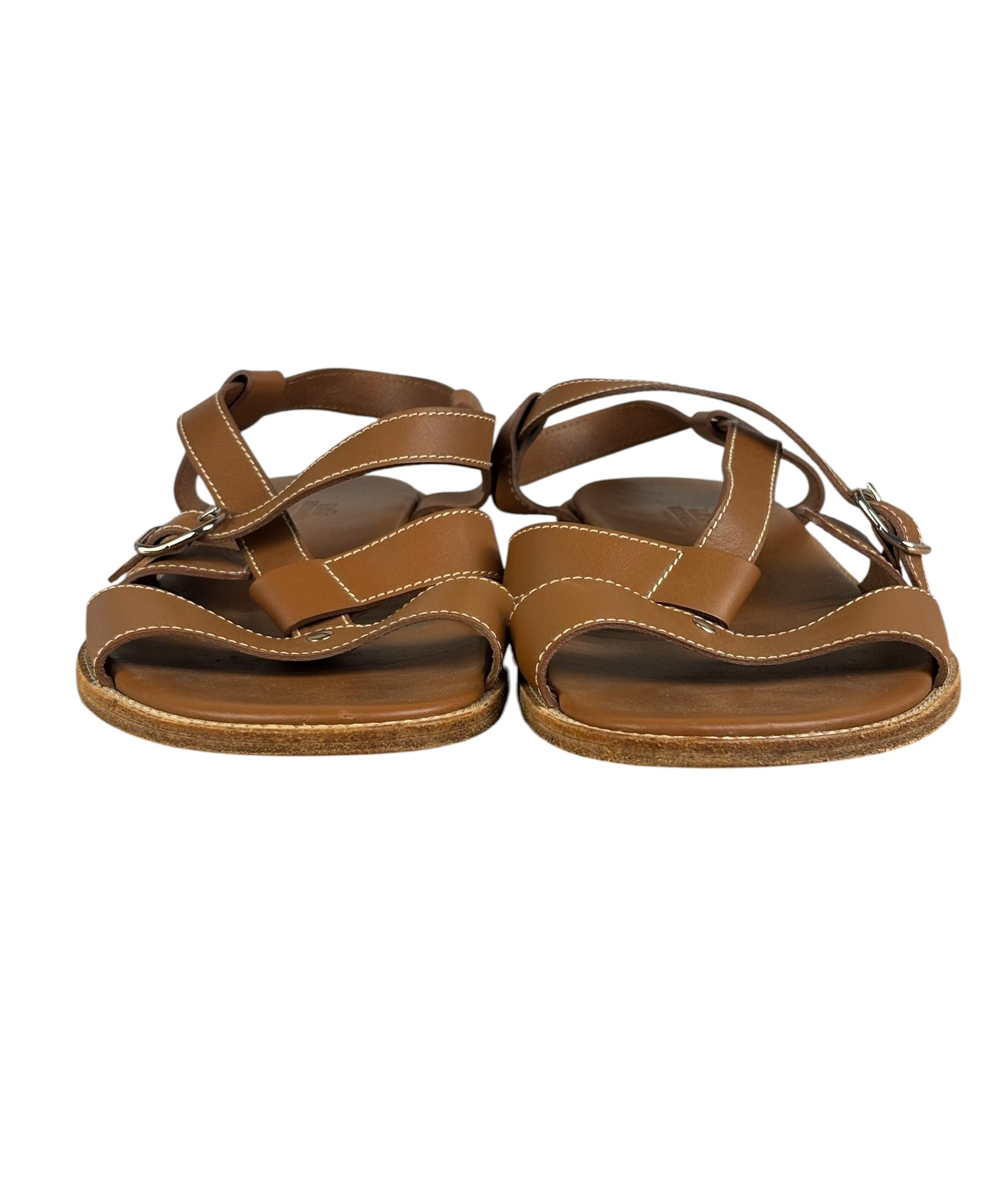 Hermes Leather Sandals
