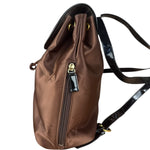 Balenciaga Vintage Brown Nylon Mini Backpack