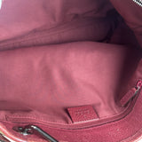Gucci Vintage GG Canvas Pink Trim Shoulder Bag