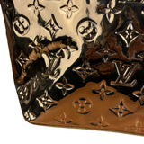 Louis Vuitton Gold Monogram Vernis Miroir Bellevue GM Tote