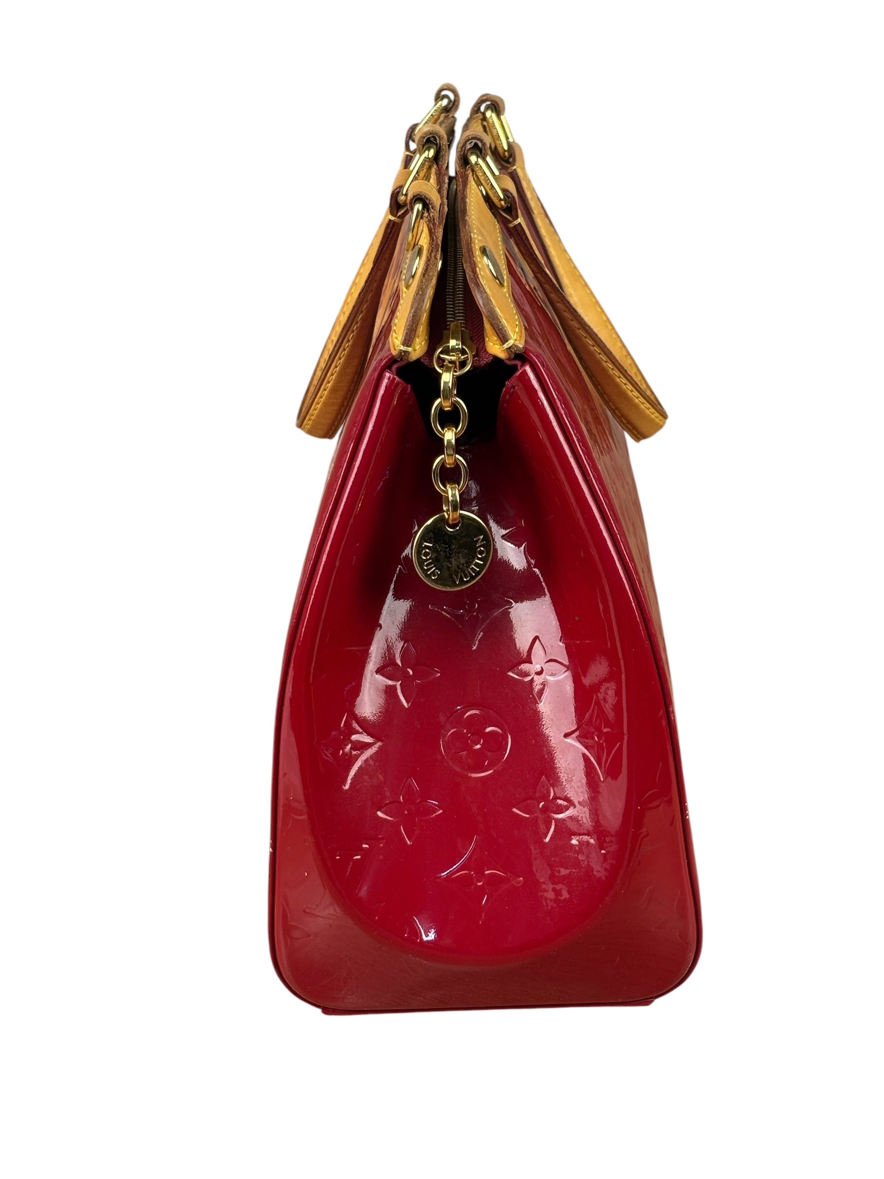 Louis Vuitton Red Vernis Brea Two-Way Bag PM