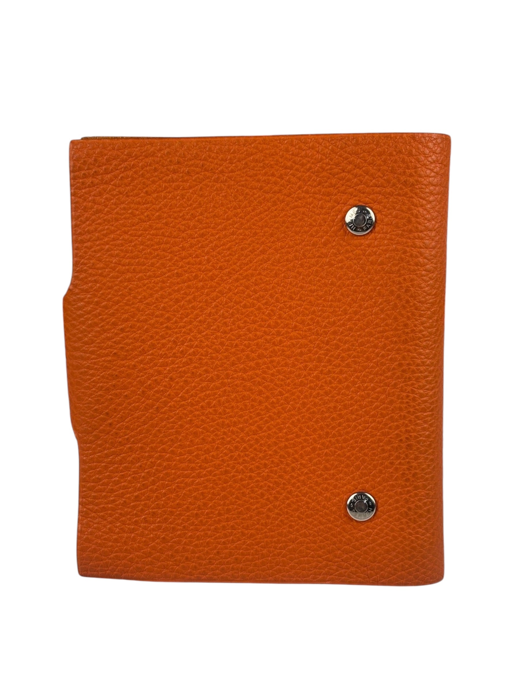 Hermes Orange Cover Ulysse Notebook