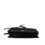 Coach Black Leather Wallet Crossbody Bag
