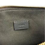 Fendi Brown Leather Trim Zucca By The Way Soft Mini Crossbody