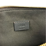 Fendi Brown Leather Trim Zucca By The Way Soft Mini Crossbody