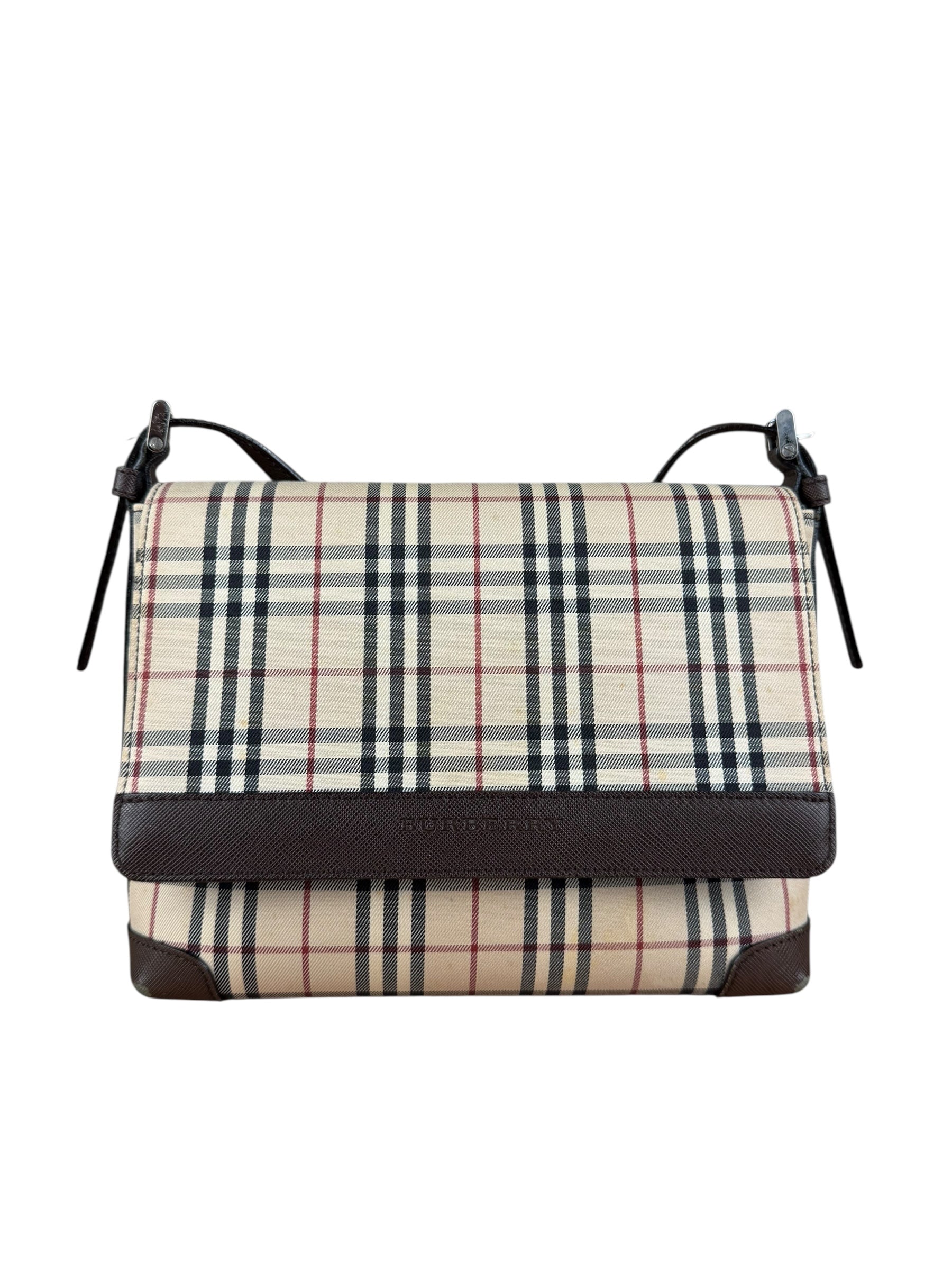 Burberry Nova Check Crossbody Bag