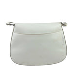 Prada White Cleo Shoulder Bag