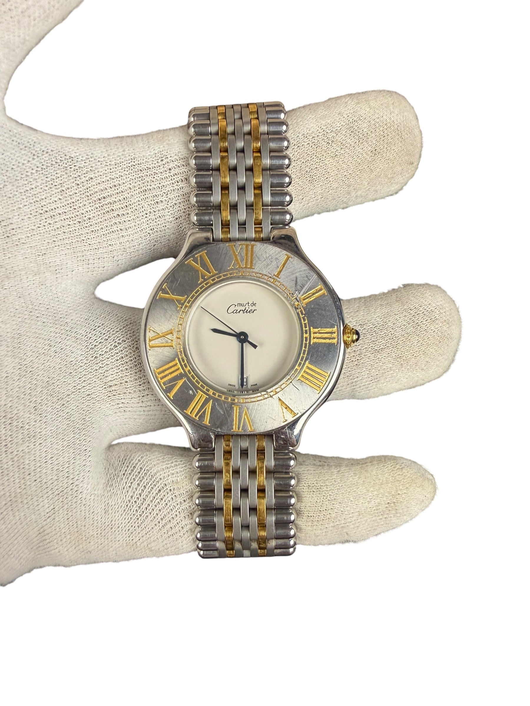 Cartier Must De 21 Two Tone