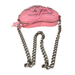 Balenciaga Pink Le Cagole Heart Mini Bag