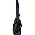 Fendi Beaded Baguette Black