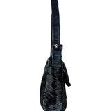 Fendi Beaded Baguette Black