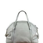 Gucci Vintage Beige Leather GG 2Way Bag