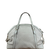 Gucci Vintage Beige Leather GG 2Way Bag