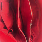 Chanel Lipstick Red Patent Leather Paris-Venice CC Jumbo Tote 2010