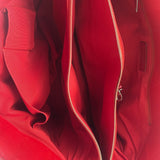 Chanel Lipstick Red Patent Leather Paris-Venice CC Jumbo Tote 2010