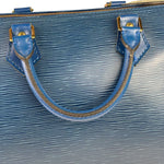 Louis Vuitton Blue Epi Leather Speedy 30