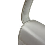 Diesel White Leather 1DR XS Two-Way Mini Bag