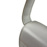 Diesel White Leather 1DR XS Two-Way Mini Bag