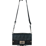 Fendi Soft Trunk Baguette Black