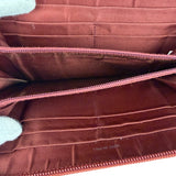 Prada Vintage Red Nylon Zip-Around Sport Long Wallet