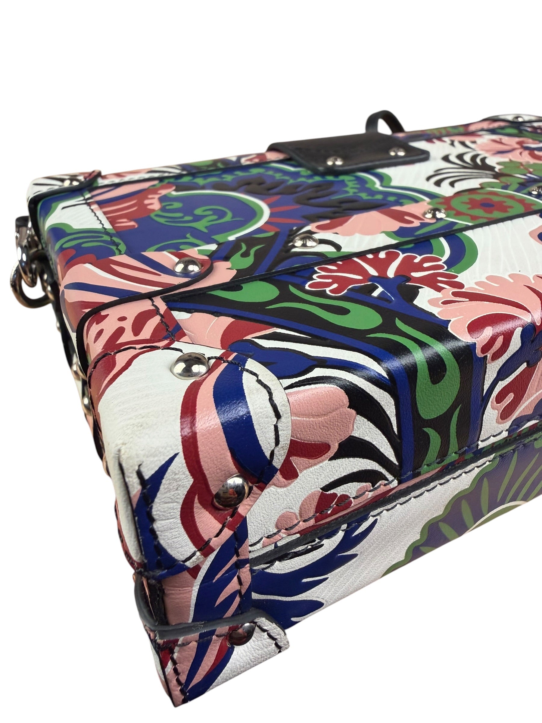 Louis Vuitton Multi-Color Leather Petite Malle Vanity Case