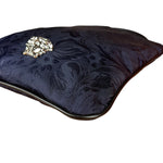 Versace La Medusa Navy Crossbody Bag