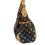 Louis Vuitton x Takashi Murukami Black Monogram Chrissie MM