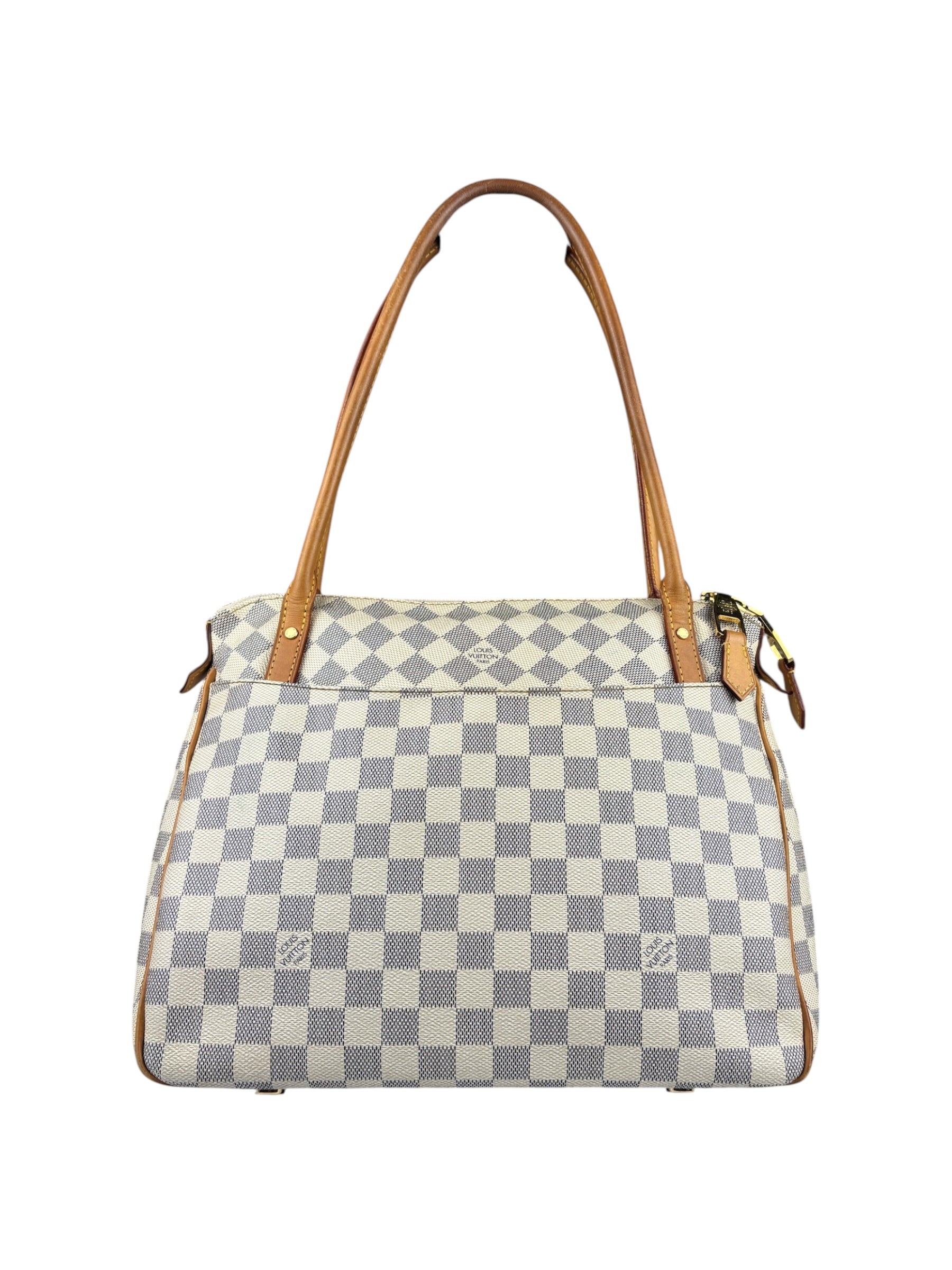 Louis Vuitton Damier Azur Figheri Shoulder Bag PM