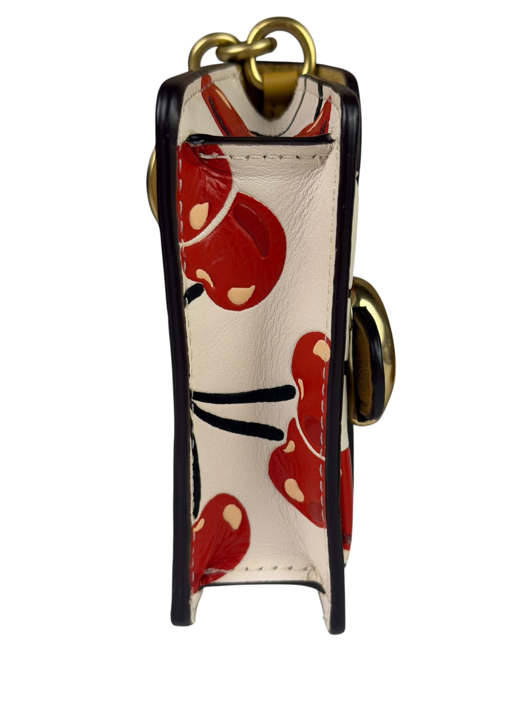 Coach Mini Tabby Bag Cherry Print Charm