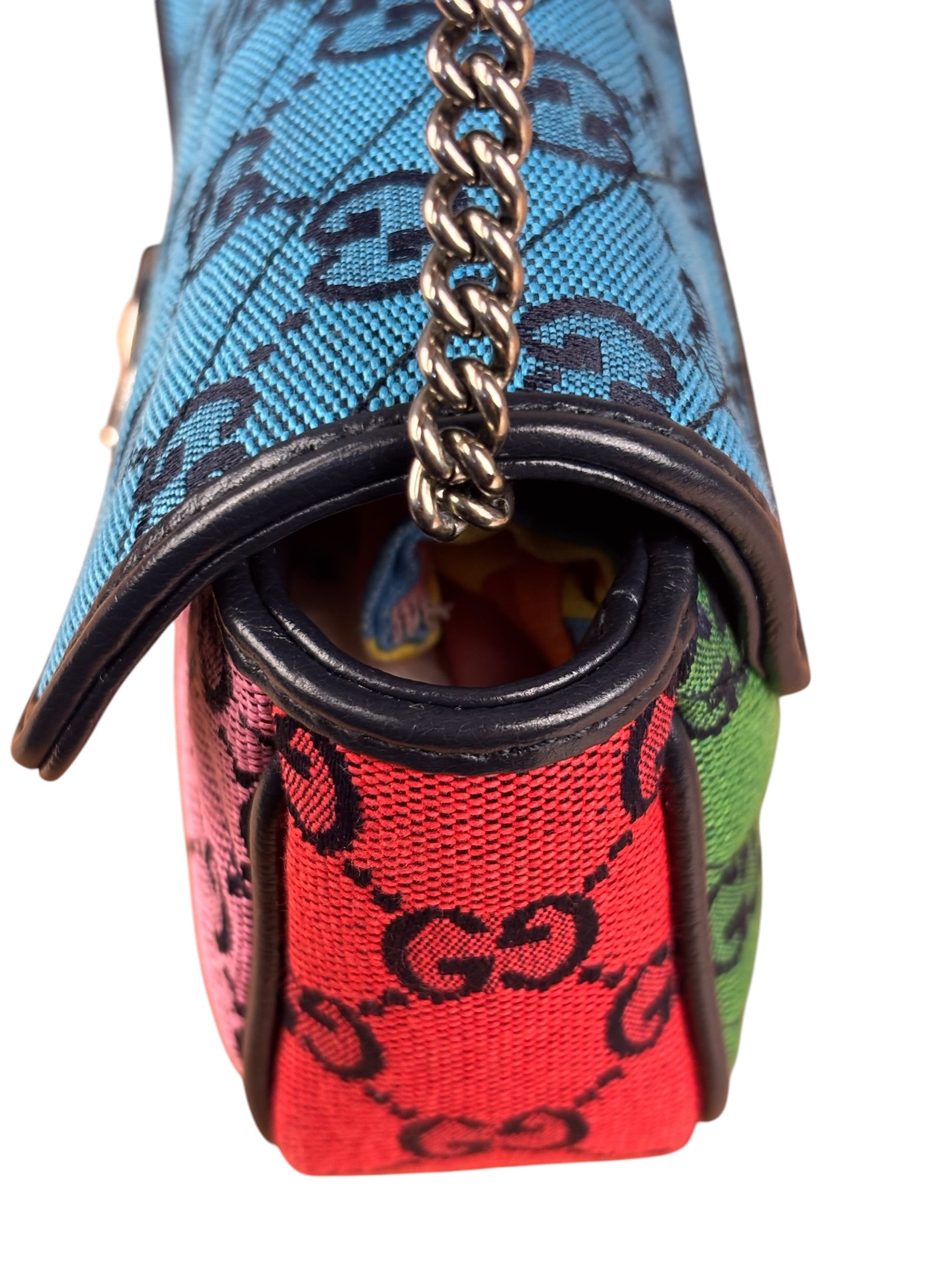 Gucci GG Multicolor Marmont Super Mini