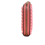 Christian Louboutin Panettone Bicolor Studded Long Zip Around Wallet