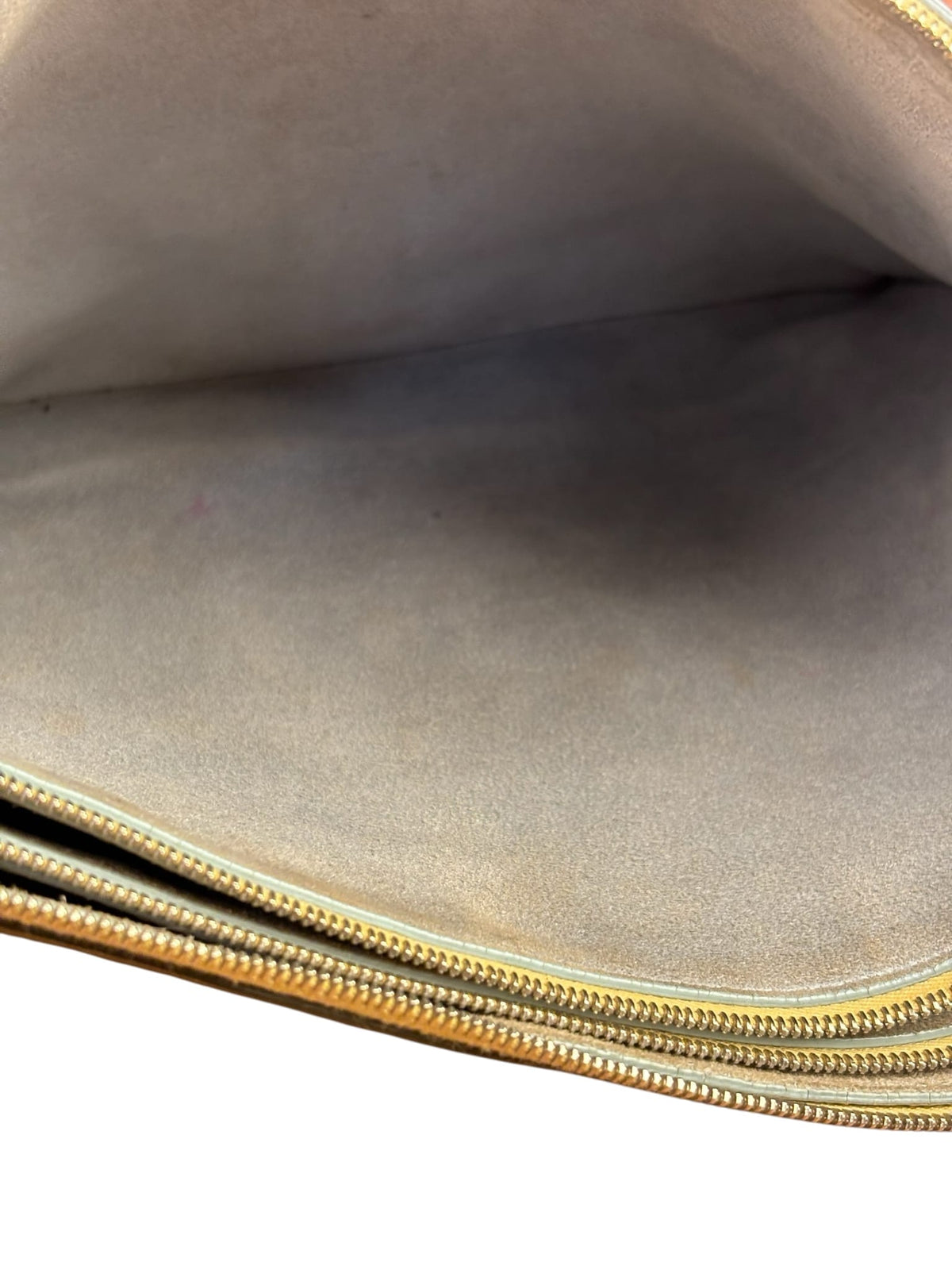 Celine Colorblock Lambskin Trio Shoulder Bag