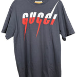 Gucci Split Logo Black Tee