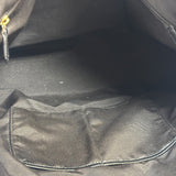 Coach Black Pebbled Leather Ava Zip Tote